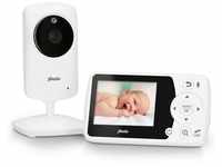 Alecto Video-Babyphone DVM-64, hohe Reichweite, wiederaufladbares Elternteil,