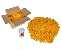 SIMBA Konstruktionsspielzeug Bausteine Blox 500 Teile 8er gelb 104118917