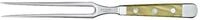 G&uuml;de Messer Solingen Kochmesser G&uuml;de Alpha Olive Fleischgabel, 18 cm X096/18