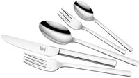 Justinus Besteck-Set ALPHA, 60-teilig, f&uuml;r 12 Personen, Poliert, (60-tlg), 12