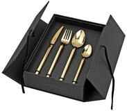 Broste Copenhagen Besteck-Set TVIS Besteckset titanium rose gold 16tlg., Edelstahl