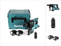 Makita Akku-Bohrhammer DHR 281 MJ Brushless Akku Bohrhammer 28 mm 2x 18 V f&uuml;r