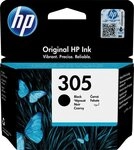 HP HP original Druckerpatrone 305 schwarz/black Tintenpatrone (3 Probemonate...