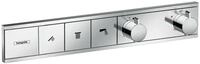 hansgrohe Unterputzarmatur RainSelect Thermostat f&uuml;r 3 Verbraucher Unterputz
