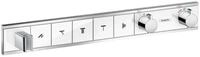 hansgrohe Brausethermostat RainSelect F&uuml;r 5 Verbraucher mit integriertem