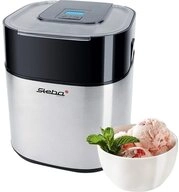Steba Eismaschine IC 30, 1,50 l, Edelstahl 1,5 l Timer LCD Display...