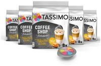TASSIMO Kaffee Kapseln Toffee Nut Latte Coffee Shop Selections 40 Getr&auml;nke,