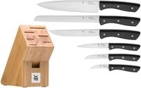 WMF Messerblock Profi Select (7tlg), Klingen aus rostfreiem Spezialklingenstahl,