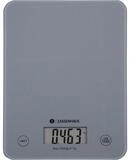ZASSENHAUS K&uuml;chenwaage K&uuml;chenwaage Digitalwaage Balance Cool Grey