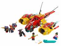 LEGO® Spielbausteine Monkie Kids WolkenJet, (Set, 529 St., Fahrzeuge)
