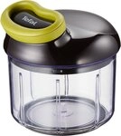 Tefal Gem&uuml;sehacker Ingenio Zerkleinerer, 900ml, Edelstahlklingen, rutschfest,