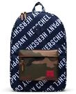 Herschel Schulrucksack Heritage 21 - Rucksack 45 cm (roll call peacoat woodland camo)