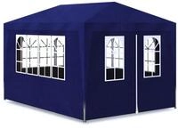 vidaXL Partyzelt, Pavillon 3x4 m Blau
