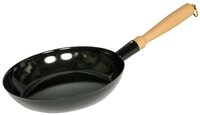 Riess Bratpfanne Classic Schwarzemaille, Holzknechtpfanne 30 cm - Emaille