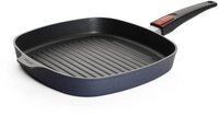 WOLL Steakpfanne Grillpfanne viereckig Diamond Lite 28 x 28 cm, Aluminiumguss