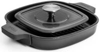 WOLL Grillpfanne Iron, Gusseisen (1-tlg), 24x24 cm, Induktion