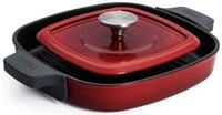 WOLL Grillpfanne Iron, Gusseisen (1-tlg), 24x24 cm, Induktion