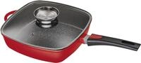 KING Bratpfanne, Aluminiumguss (1-tlg), 28 x 28 cm, abnehmbarer Griff, Induktion