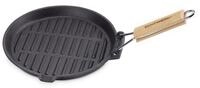 ECHTWERK Grillpfanne, Gusseisen (1-tlg), Steakpfanne mit Grillstreifen,...