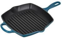 LE CREUSET Grillpfanne Signature, Quadratisch, Gusseisen, 26 cm, F&uuml;r alle...