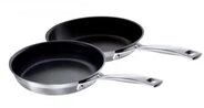 LE CREUSET Pfannen-Set 3-Ply 20/24, (2-tlg), Antihaftbeschichtung