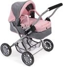CHIC2000 Puppenwagen 555 15 Mini-Kuschelwagen "SMARTY" Melange grau-rosa