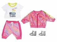 Zapf Creation&reg; Puppenkleidung 828335 BABY Born Deluxe Trendiges Pink Set, 43cm