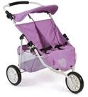 CHIC2000 Puppenwagen 697 35 Zwillings-Jogger, Melange Flieder