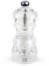PEUGEOT Salzm&uuml;hle NANCY 12cm Acryl Transparent Stahlmahlwerk Gew&uuml;rzm&uuml;h...