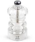 PEUGEOT Salzm&uuml;hle NANCY 9cm Acryl Transparent Stahlmahlwerk Gew&uuml;rzm&uuml;hl...