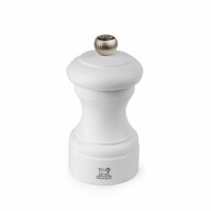 PEUGEOT Pfefferm&uuml;hle BISTRO 10cm Wei&szlig; Matt Buchenholz Stahlmahlwerk Manuell...