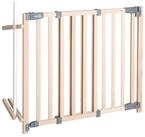 roba&reg; Treppenschutzgitter Safety Up, Schutzgitter mit Ampelfunktion, Buche...