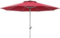 Schneider Schirme Marktschirm Schneider Sonnenschirm Gemini dunkelrot &Oslash; 360 cm