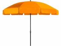 doppler® Sonnenschirm, abknickbar, höhenverstellbar, UV-beständig, orange