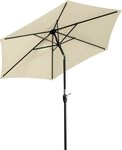 Schneider Schirme Marktschirm Schneider Sonnenschirm Bilbao natur &Oslash; 220 cm