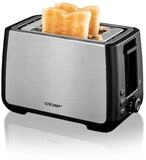 Cloer Toaster 3569 Toaster XXL Edelstahl