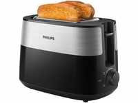 Philips Toaster HD2516/90 Daily Collection, 2 kurze Schlitze, 830 W,...