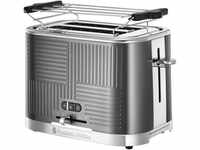 RUSSELL HOBBS Toaster Geo Steel 25250-56, 2 kurze Schlitze, 1640 W