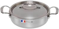 de Buyer Kochtopf Affinity Bratentopf niederer mit Deckel 24 cm