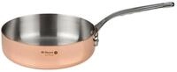 de Buyer Kochtopf Prima Matera Sauteuse Kupfer/Edels. 24cm gerade