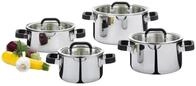Spring Geschirr-Set Starter-Set 4-tlg. Fusion2+, Aluminium, Edelstahl