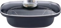GSW Br&auml;ter, Carbonstahl (1-tlg), mit Einsatz, Induktion, 4 Liter