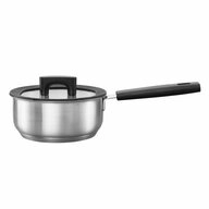 Fiskars Kochtopf Hard Face Silber 1.8 L &Oslash; 18 cm, Edelstahl