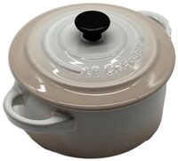 LE CREUSET Auflaufform Mini Cocotte Meringue, Steinzeug