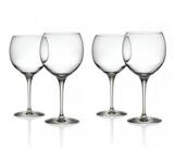 Alessi Weinglas Mami XL Rotweinkelch, 4-tlg., Kristallglas