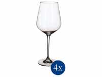 Villeroy & Boch Rotweinglas La Divina Bordeauxgläser 650 ml 4er Set, Glas