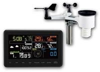 ChiliTec Gartenthermometer Digitale Funk-Wetterstation "CTW-902 WiFi" DCF
