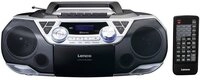 Lenco SCD-720SI Tragbarer CD-Player Silber tragbarer CD-Player