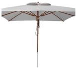 anndora-sonnenschirm Sonnenschirm 4x4 Meter quadratisch Winddach, LxB: 400,00x400,00