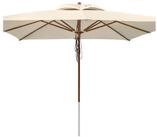 anndora-sonnenschirm Sonnenschirm 4x4 Meter quadratisch Winddach, LxB: 400,00x400,00